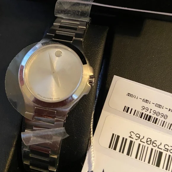 BRAND NEW IN BOX MOVADO LADIES CORPORATE EXCLUSIVE STAINLESS STEEL WATCH… Movado Corporate Exclusive Ladies Watch 0606164 775924748818  main image 4